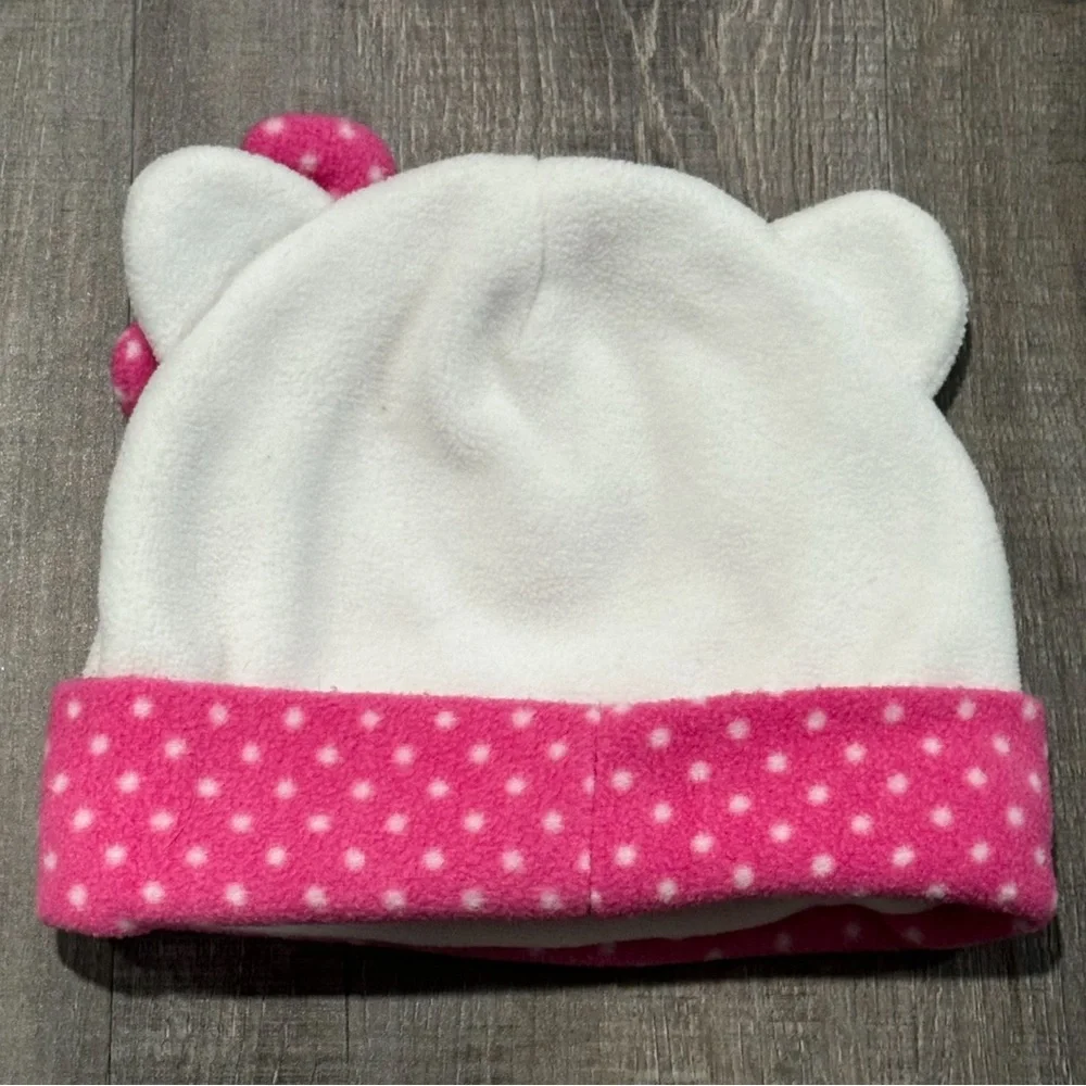 💞 Little Kids One Size Sanrio Hello Kitty Fleece Beanie Hat